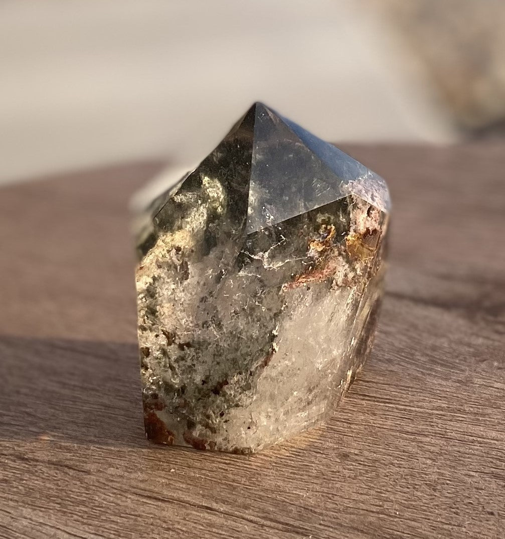 GARDEN QUARTZ (LODOLITE) FREE FORM