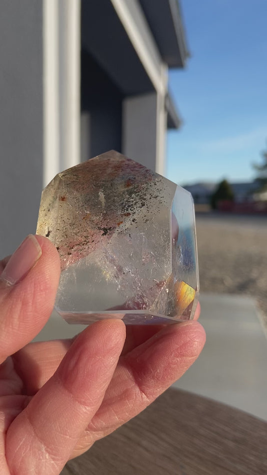 GARDEN QUARTZ (LODOLITE) FREE FORM