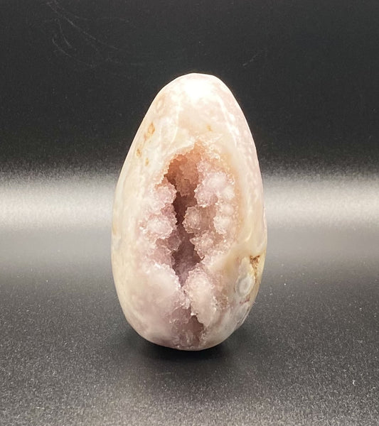 PINK AMETHYST FLOWER AGATE DRUZY EGG